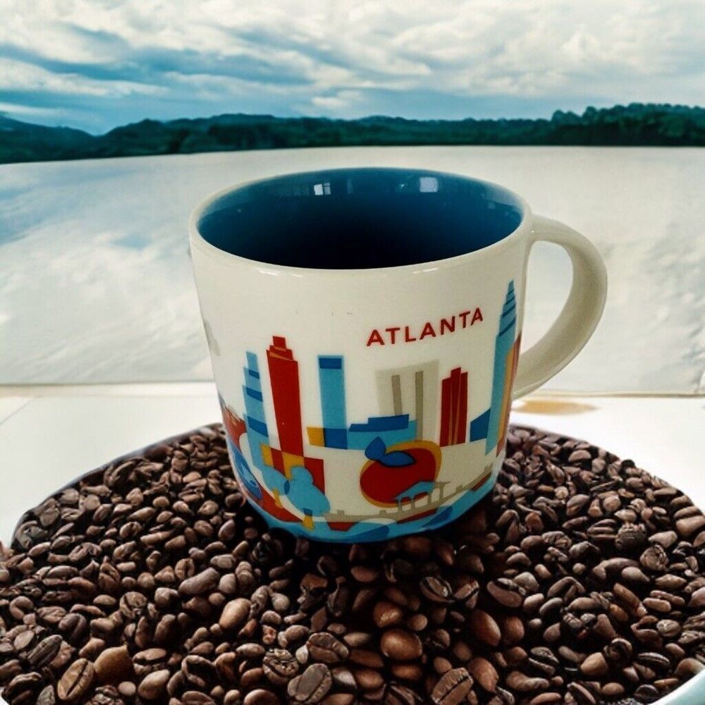 Starbucks‎ 2015 You Are Here Collection City ATLANTA Coffee Mug 14oz Souvenir